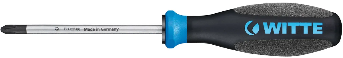 94900 Tua vít bake cán sợi thủy tinh, tua vít PH chuẩn ISO 8764 WITTE
