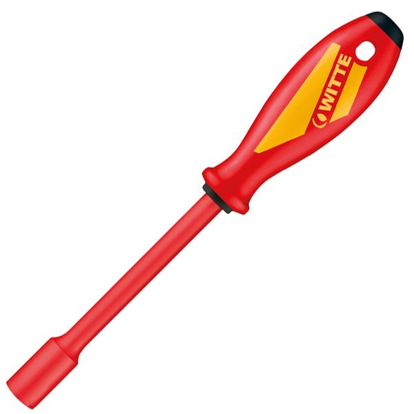 Tua vít lục giác âm cách điện WITTE 5375- lưỡi dài 125mm