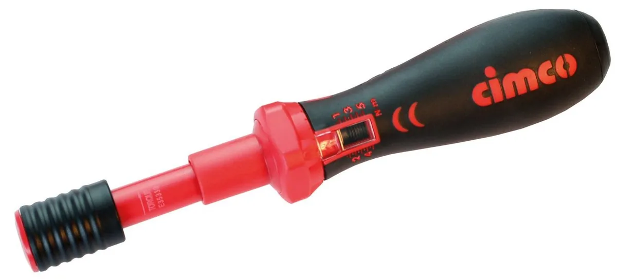 VDE torque screwdriver set, insulated, 9-piece Cimco 114806 thumbnail 2