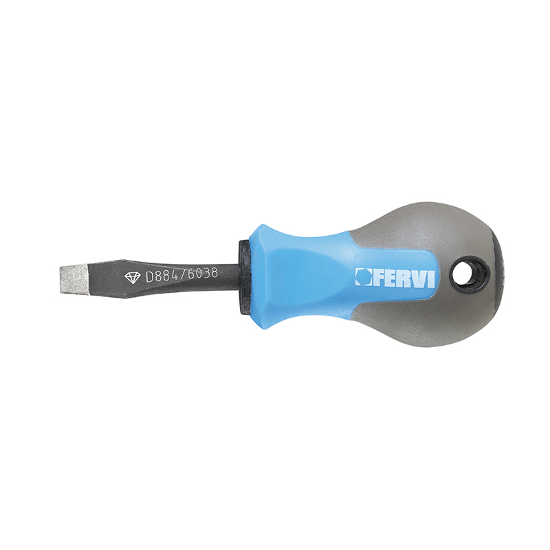 FLAT SCREWDRIVER WITH DIAMOND TIP