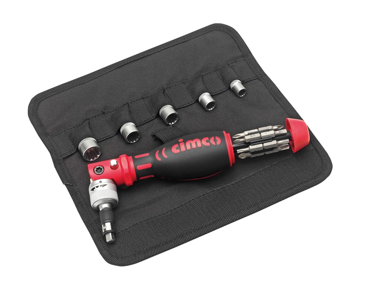 Bộ tua vít có răng 18 món, túi cuộn thumbnail 6