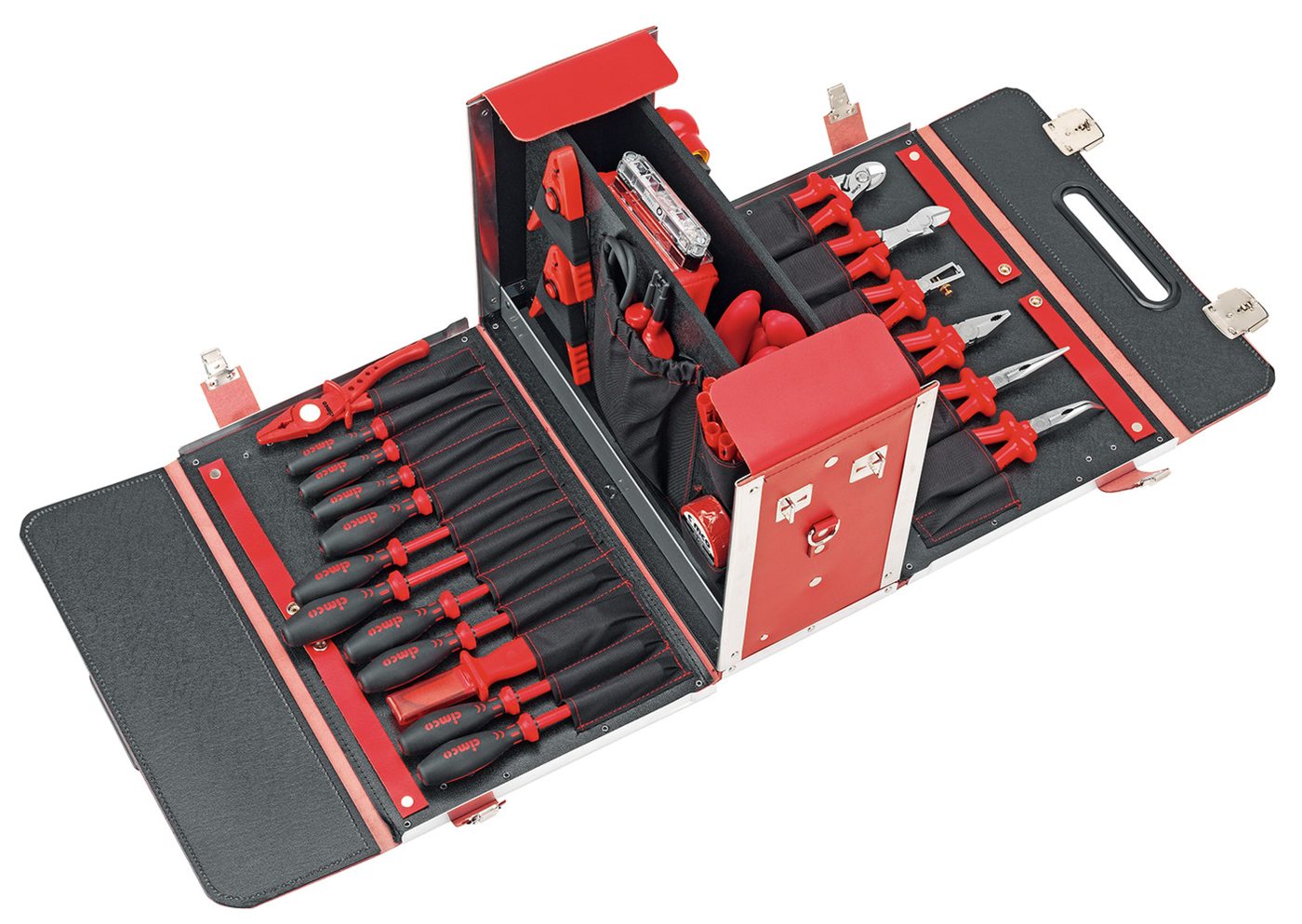 Hộp dụng cụ VDE, đỏ thumbnail 5