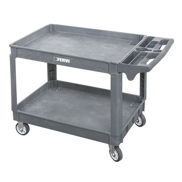 PP TWO SHELVES TOOL CART
