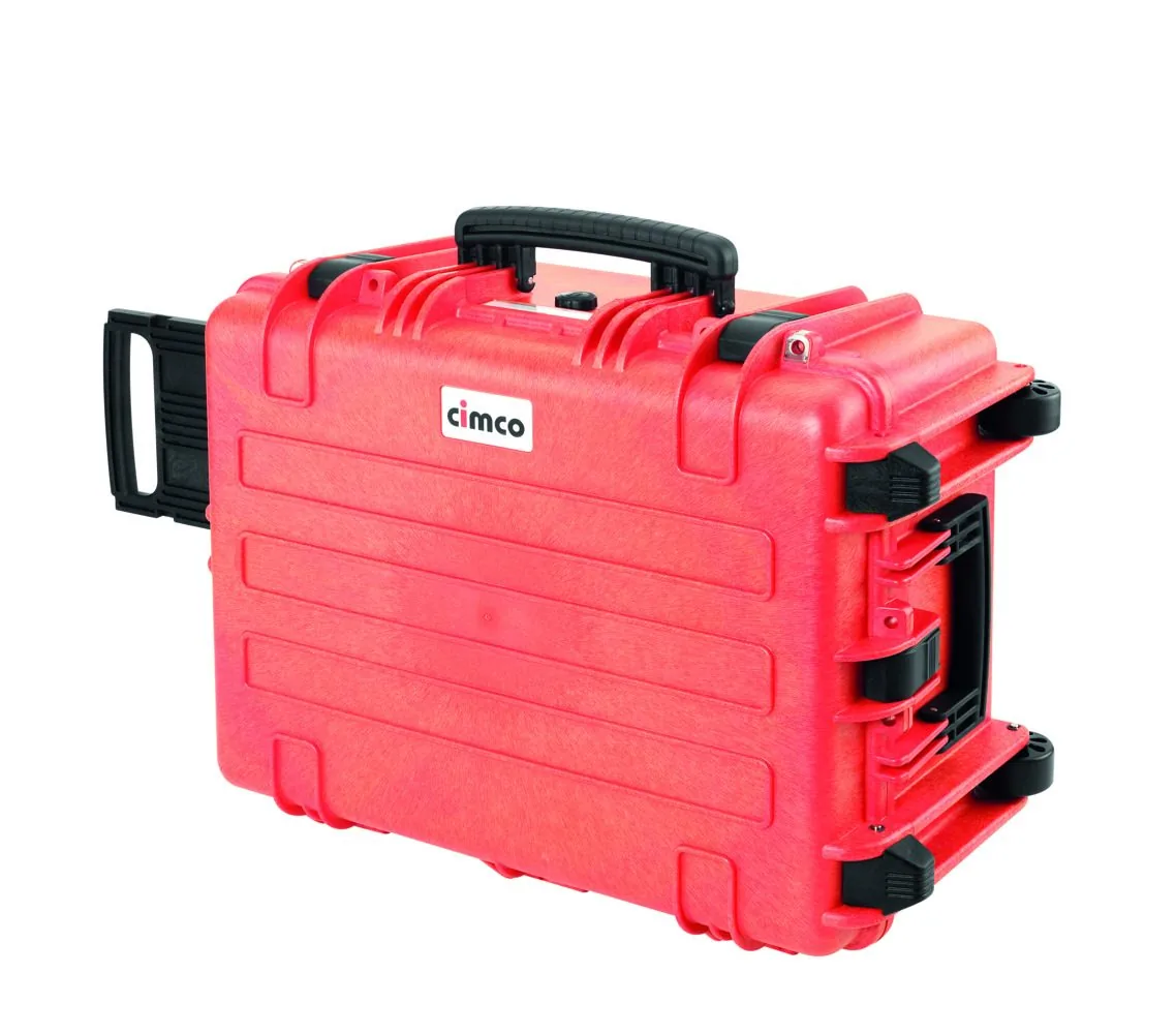 Vali dụng cụ GIGANT màu đỏ, CIMCO 170096, không kèm đồ nghề, chuẩn IP67, tay kéo Trolley thumbnail 6