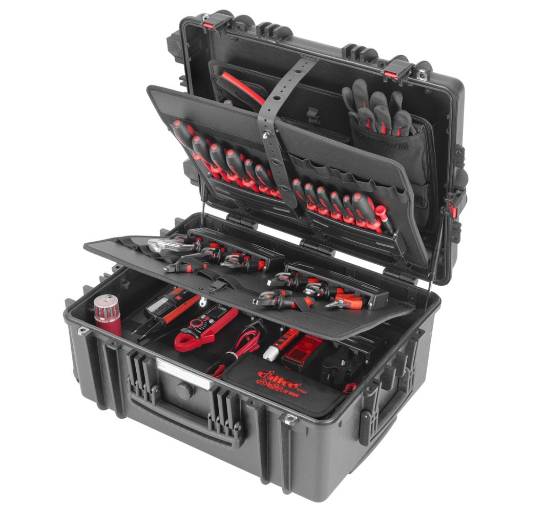 Vali đồ nghề kéo tay Cimco 176846, Xe đẩy hộp dụng cụ GIGANT XL, cỡ lớn