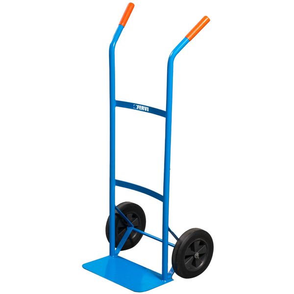 HAND TRUCK WITH SOLID WHEELS