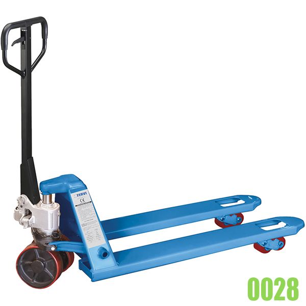 Xe nâng tay 0028, tải trọng 2500kg, 1150 x 540 mm FERVI Italia