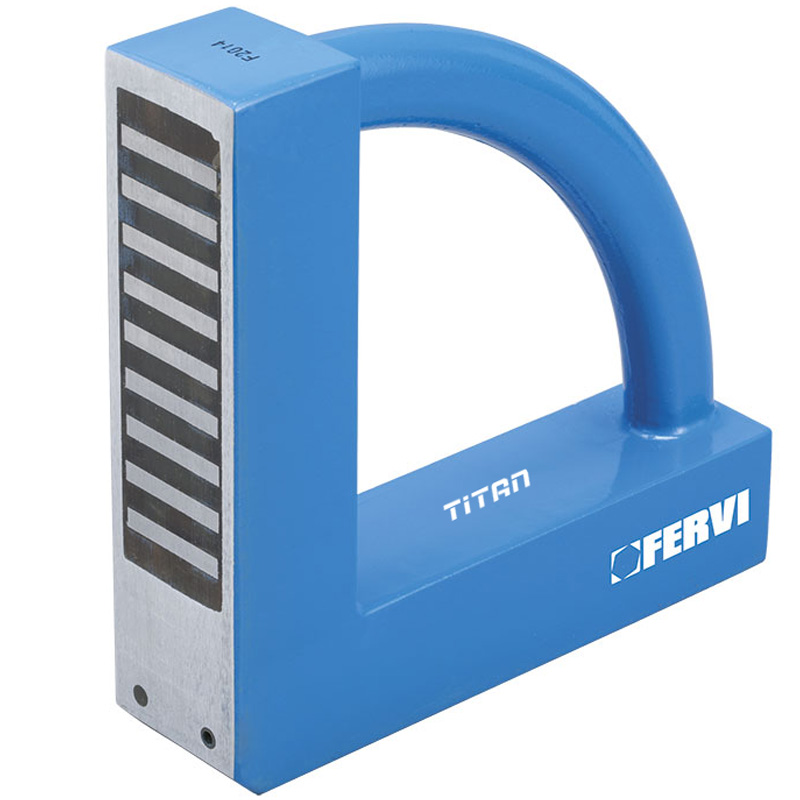 Thước eke 90° có từ tính FERVI S056-, dùng trong quá trình hàn, lắp ráp