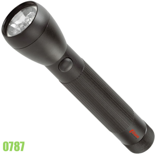 Đèn pin LED 0787, vỏ hợp kim nhôm, độ sáng 11000 mcd