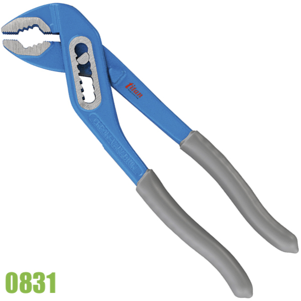 Kìm mỏ quạ, kềm nước Water Pump Plier cán bọc nhựa Fervi 0831