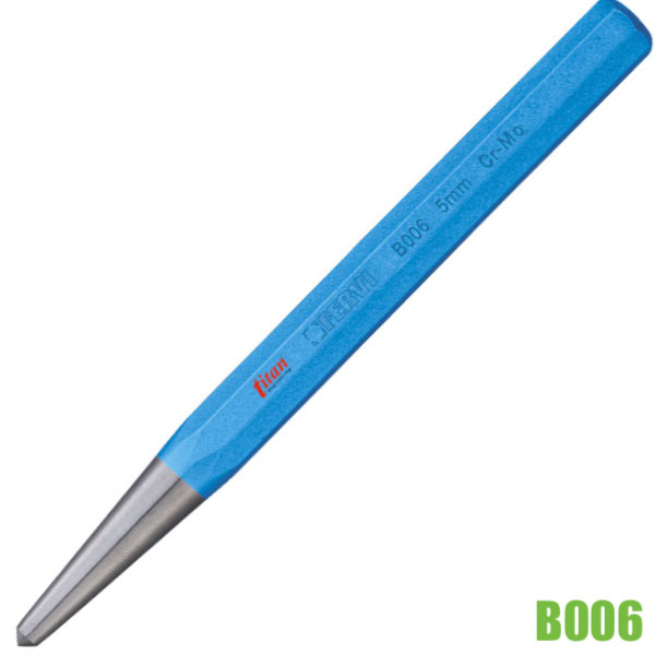 Đục lấy tâm, đột lấy dấu B006, thân hình bát giác, sơn tĩnh điện