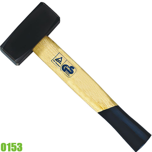 Búa đầu lục giác cán gỗ 0153, 2 đầu giống nhau. Nặng 800g-1,5kg