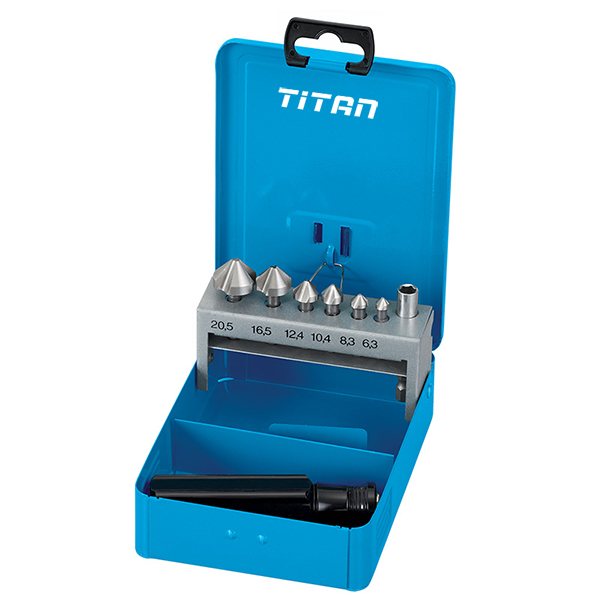 Bộ mũi khoét kim loại FERVI S026/06-20SM, chuôi lục giác 6.3mm