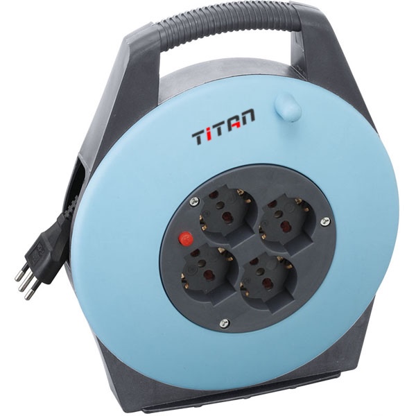 Ổ cắm điện di động FERVI A010, cuộn dây 10 hoặc 20m