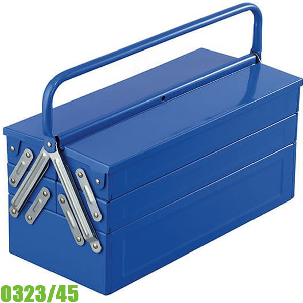 Thùng đựng đồ nghề 5 ngăn FERVI 0323/45, loại xách tay.