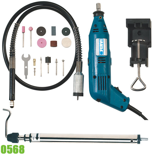 Máy mài cắt đa năng FERVI 0568, chạy điện, công suất 135W