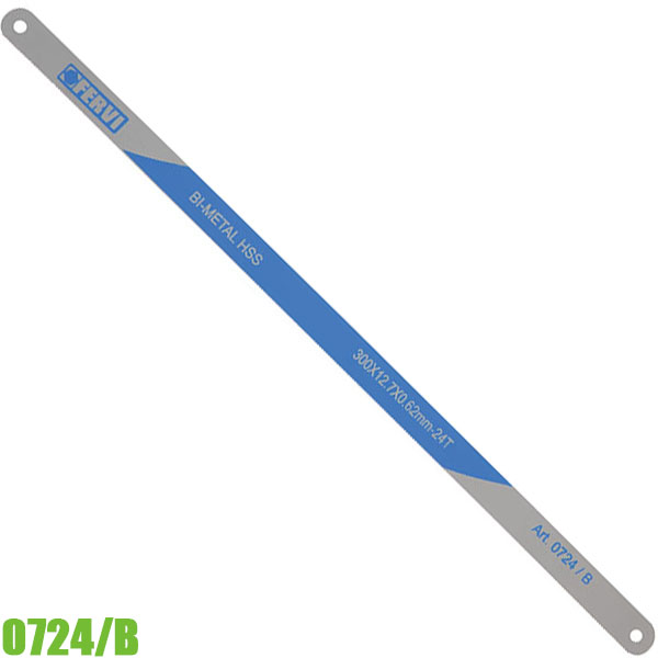 Lưỡi cưa 0724/B thép HSS, size 300 x 12,7 x 0,62 mm