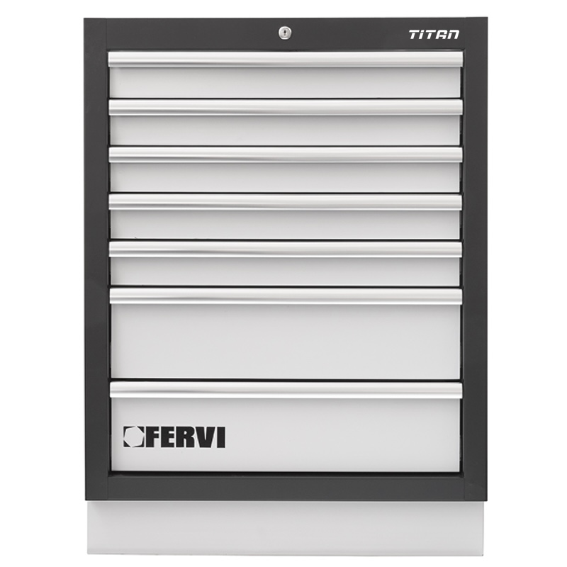 Module tủ dụng cụ 7 ngăn FERVI A007/17, size 680x458x910 mm