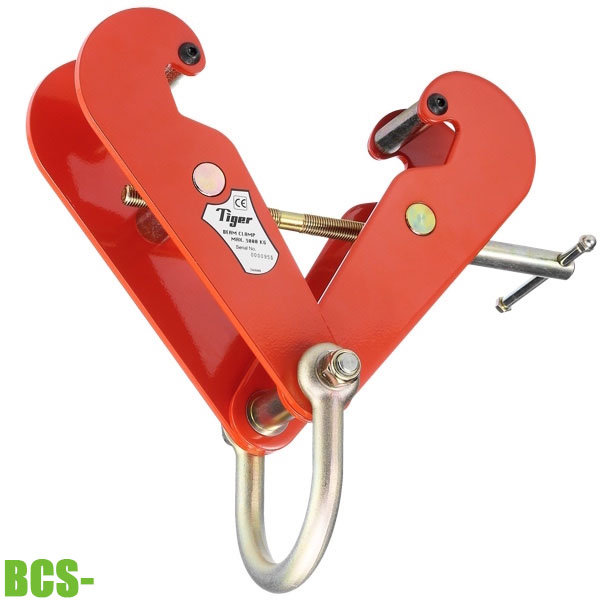 Kẹp dầm BCS, tải trọng từ 1 đến 10 tấn móc trực tiếp vào thiết bị