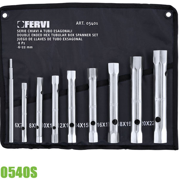 Bộ cờ lê ống tuýp 0540S, mở bugi từ 6-22mm, kèm tay quay