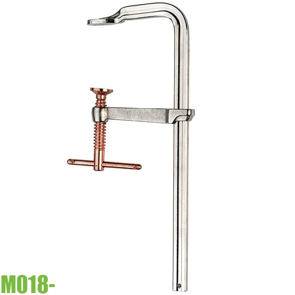 Kẹp chữ F bằng thép FERVI M018-, tay quay chữ T