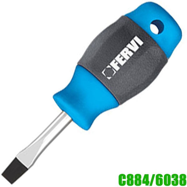 Tua vít lùn 2 cạnh 6 x 38 mm. FERVI C884/6038