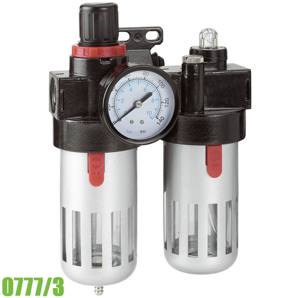 Bộ lọc điều áp bôi trơn 1/4“ - 3/8“ - 1/2“ FERVI 0777/3