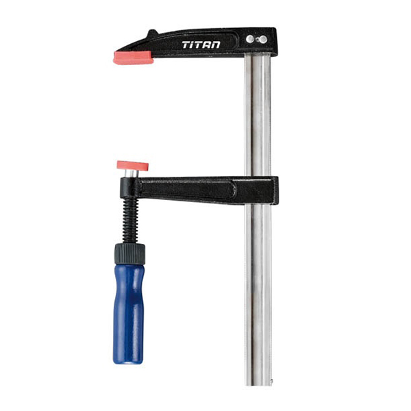 Cảo kẹp gỗ chữ F dòng FERVI 0167, tay vặn bằng gỗ, nhập từ Ý.