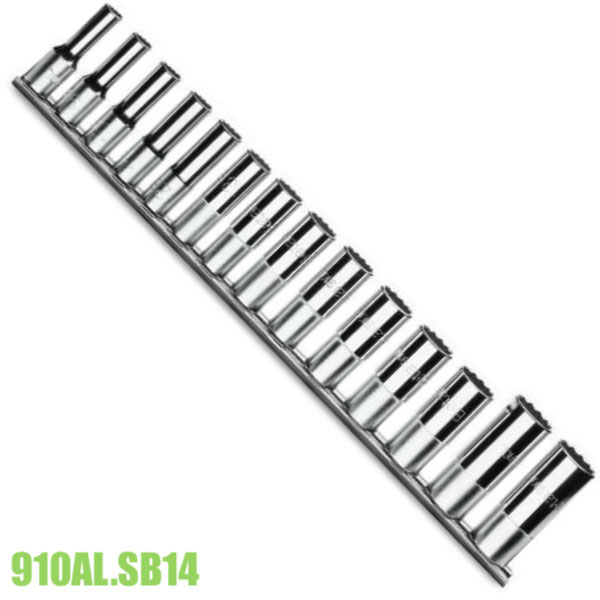 Bộ đầu khẩu 14 chi tiết từ 8 đến 22mm vuông 3/8 inch.