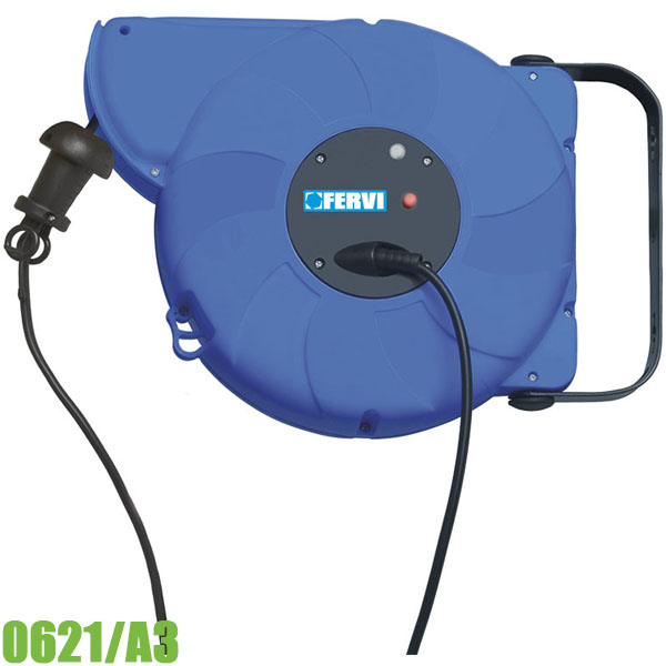 Cuộn dây điện tự rút 10 mét, FERVI 0621/A3