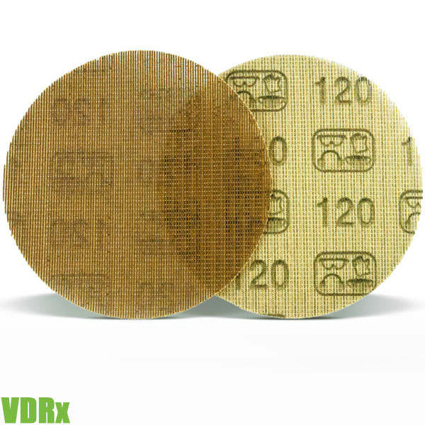 Giấy nhám lưới tròn VDRx, 150mm, mật độ 80-600 hạt FERVI Italia