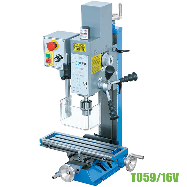 Máy khoan, phay T059/16V trên thép Ø16mm, công suất 500W