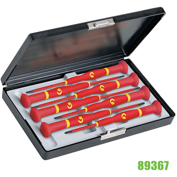 Bộ tua vít điện tử WITTE 89367, 7 cây cách điện PRO VDE 1000V