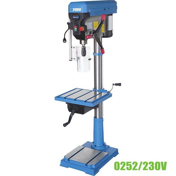 Máy khoan đứng 0252/230V, trụ chính ∅92mm, trục côn kiểu CM4