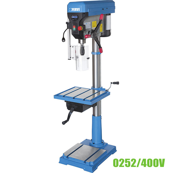 Máy khoan đứng 0252/400V, trục côn kiểu CM4, bàn máy 460x425mm