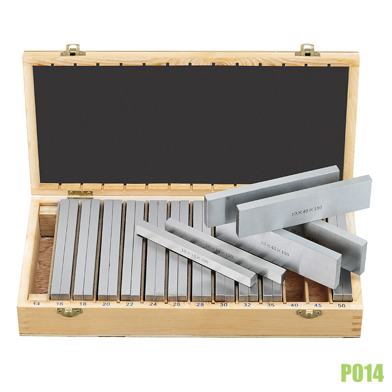 Bộ khối chuẩn song song 14 size độ cứng HRC 60 Fervi P014