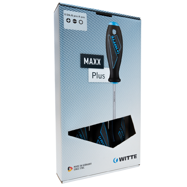 Bộ tua vít đầu sao có lỗ WITTE 663723, gồm 6 cây