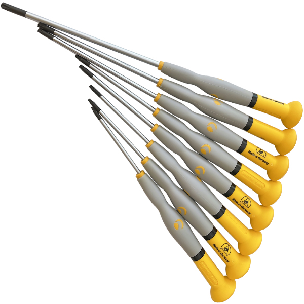 Bộ tua vít điện tử đầu sao chống tĩnh điện ESD WITTE 8945SET T5-T20