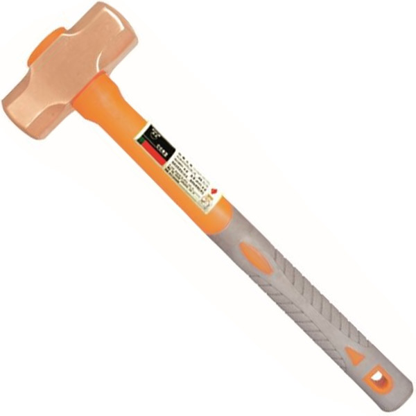 Búa tạ đầu tròn cán nhựa T192ACB, hợp kim Cu-Be chống cháy nổ