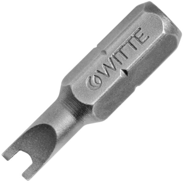Mũi vít có rãnh WITTE 26481, thân lục lăng 1/4 inch