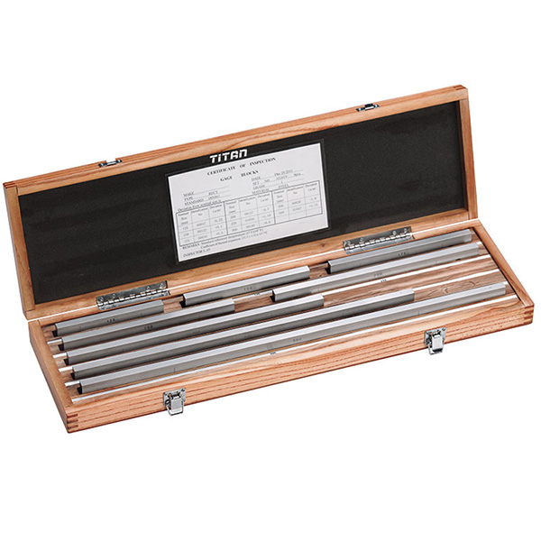 Bộ căn mẫu FERVI B0x, đa dạng về số lượng chi tiết và cấp độ chính xác