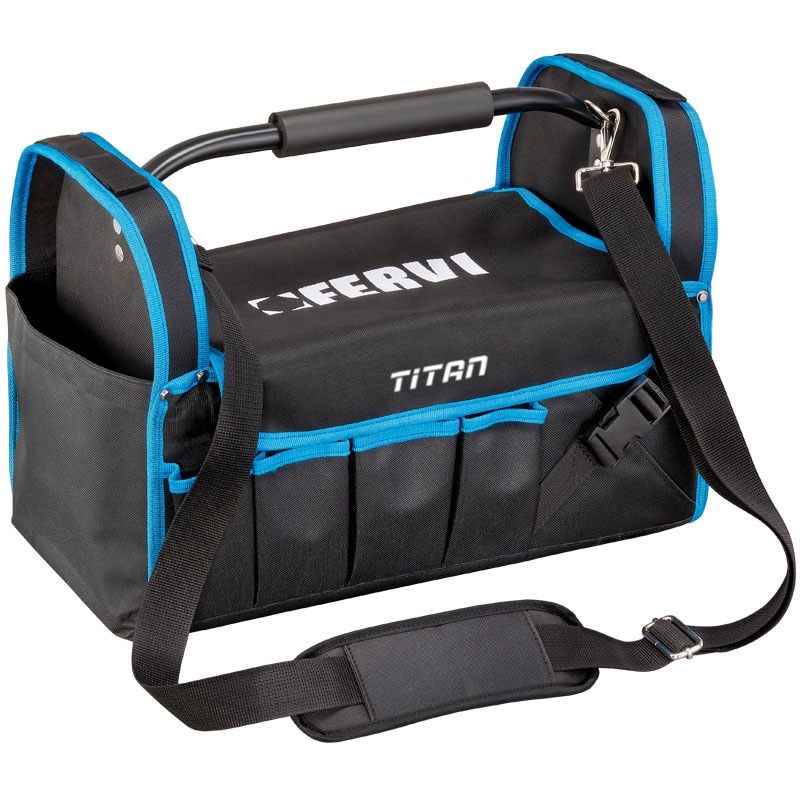 Giỏ đồ nghề xách tay FERVI 0905, với thiết kế bán cứng, nhập từ Ý