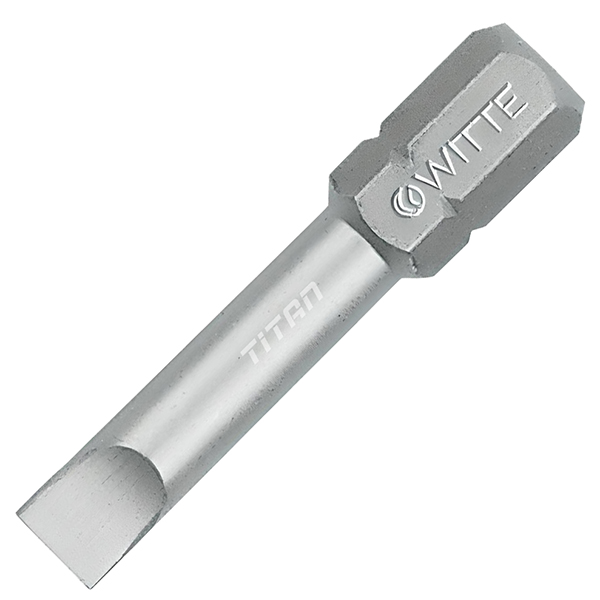 Đầu vặn vít dẹt 2 cạnh WITTE 2783, dài 41mm chuôi 5/16 inch