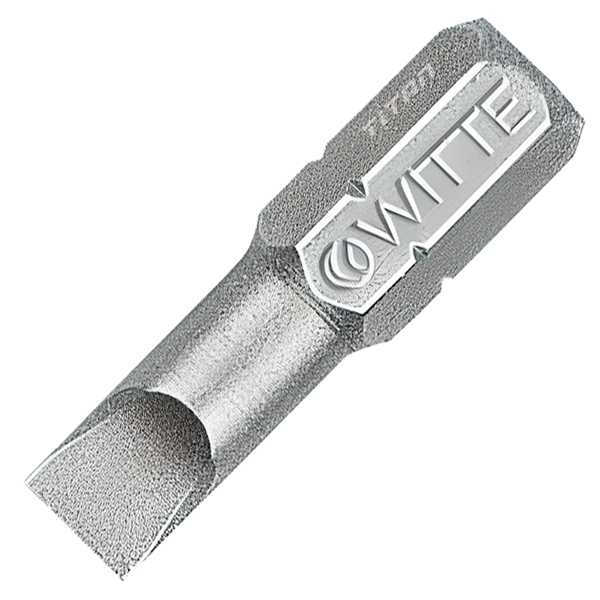 Đầu vặn vít dẹt WITTE 2641, loại ngắn 25mm, Germany