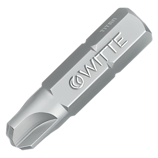 Mũi vặn vít 4 cánh xoay ngắn WITTE 2739, 32mm chuôi lục giác