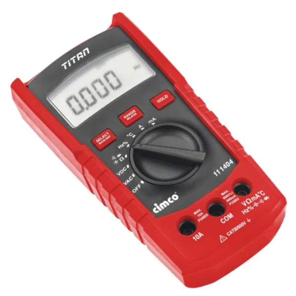 Đồng hồ đo điện vạn năng Cimco 111404, chỉ thị số