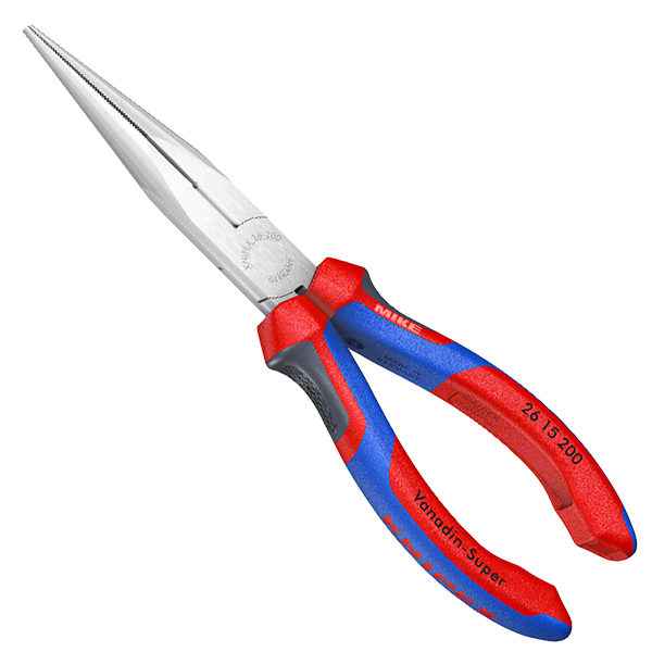 Kìm mỏ nhọn Knipex 26 đầu congthẳng, mũi bán nguyệt, CHLB Đức