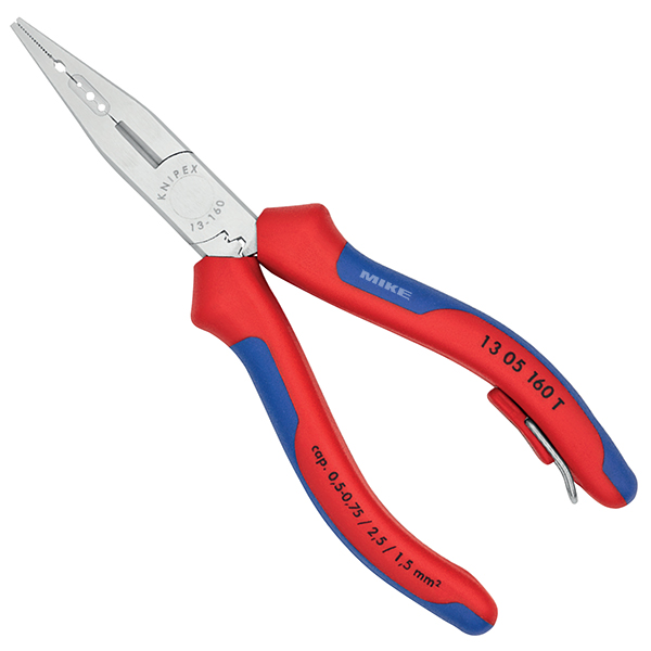 Kìm mỏ nhọn thợ điện Knipex 13 – đa năng cắt, uốn, bẻ, kẹp