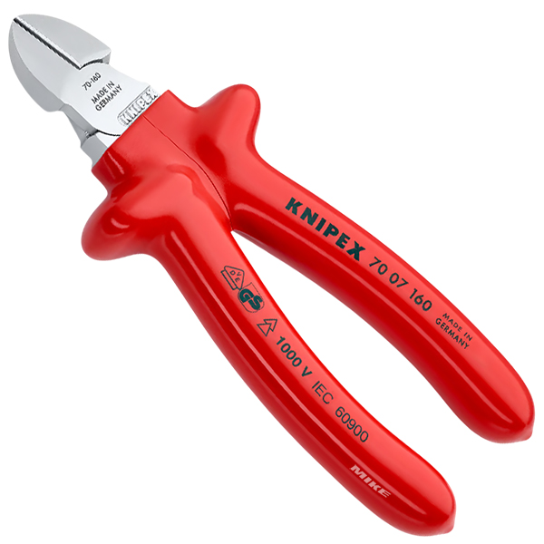 Kìm cắt cạnh Knipex 70 đa dụng, cắt chuẩn ngay cả ở đầu lưỡi