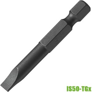 IS50-TGx Đầu mũi vít vít 2 cạnh, 3-8mm, dài 50mm, chuôi 1/4 inch